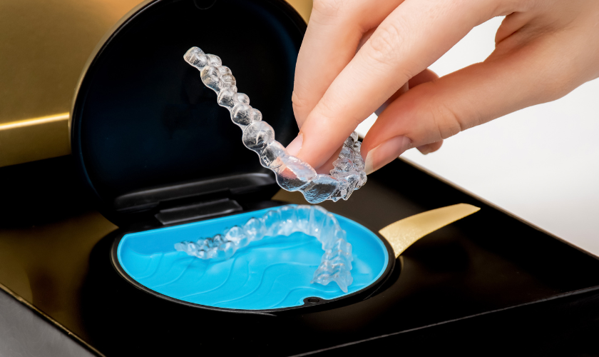 storing aligners