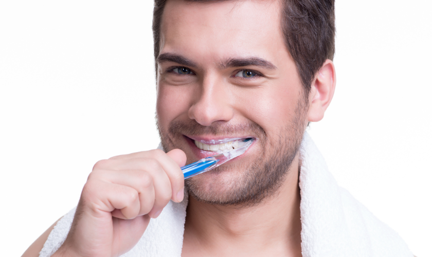 Brushing teeth properly